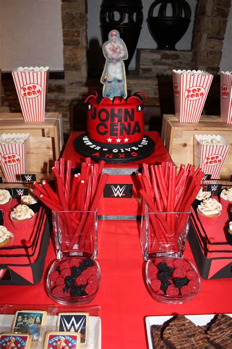 Wrestling Birthday Parties Wwe Birthday Party Wrestling Party Wwe