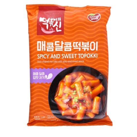 Weee Dongwon Spicy And Sweet Topokki Rice Cake