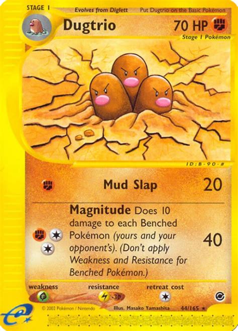 dugtrio expedition base set tcg wikidex la enciclopedia pokemon