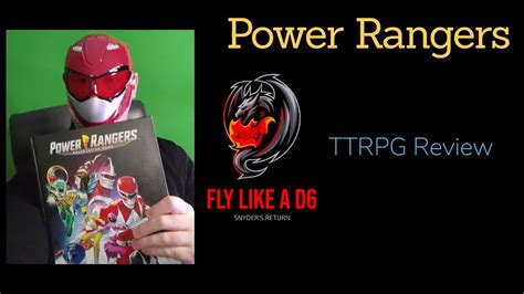 Fly Like A D Power Rangers Ttrpg Review Youtube