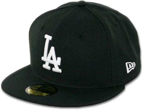 New Era Gorra Los Angeles Dodgers Classic Negra Mlb Fifty Cerrada