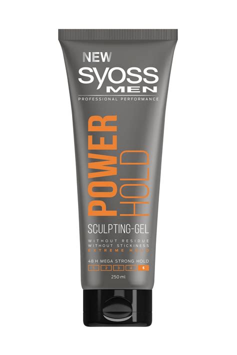 Гель для волос SYOSS Men Power Hold - «Максимальная фиксация!» | отзывы