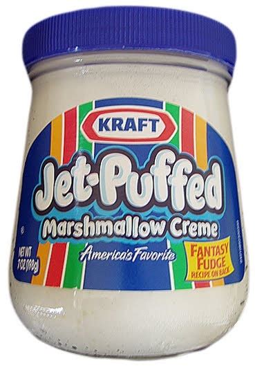 marshmallow fluff | Marshmallow creme, Marshmallow fluff, Jet puffed ...