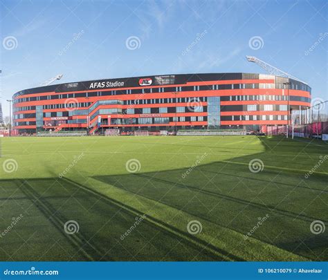 Soccer Stadium of Az Alkmaar in the Netherlands Editorial Stock Image ...