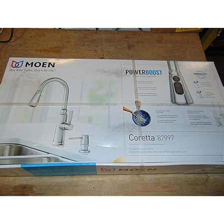 Moen Essie Single Handle Pull Down Sprayer Kitchen Faucet With Reflex