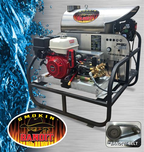 Smokin Bandit Hot Water Pressure Washers By Psi Pressure Systems Innovations