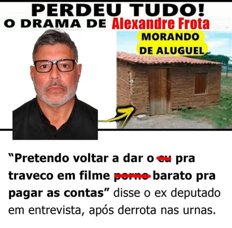 PERDEU TUDO O DRAMA DE Alexandre Frota MORANDO DE ALUGUE Pretendo