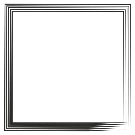 Premium Vector | Square frame border Vector illustration stock image