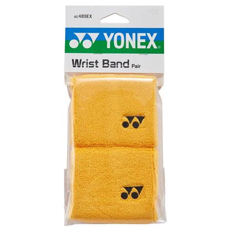 Yonex Wrist Band Pair Yellow 2pk Wrigley S Tennis