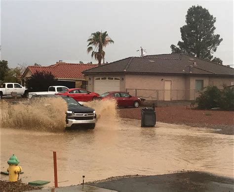 Flooding Continues In Pahrump Ann Riget Noha Las Vegas Review Journal