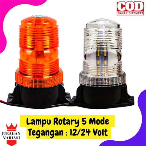 Jual Lampu Variasi Rotari Rotary Warning Light LED Mobil Forklif Truk