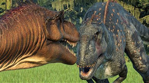 Megalosaurus Vs Majungasaurus Jurassic World Evolution 2 Youtube