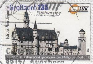 Stamp Schloss Neuschwanstein Germany Modern Private Post Offices LMF