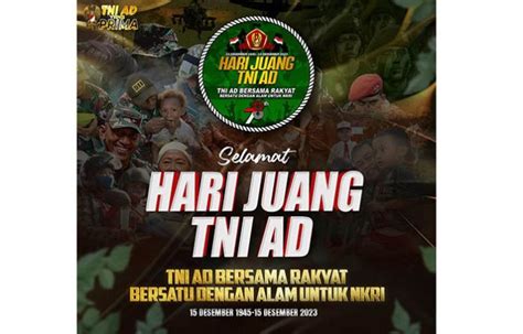 Dirayakan Setiap 15 Desember Berikut Sejarah Hari Juang TNI AD