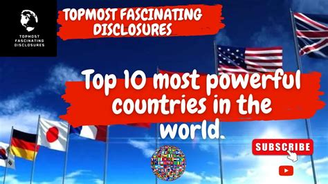 Top 10 Most Powerful Countries In The World Youtube