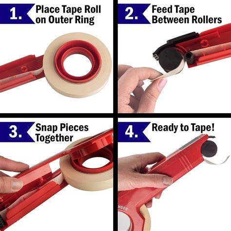 Industrial 1 Inch Masking Tape Dispenser Saves Time And Frustration On Nova Pro Supply