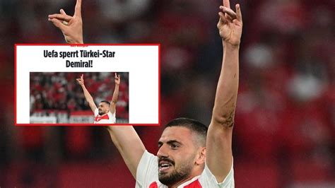 Merih Demiral A Ma Ceza Kt Diyen Alman Gazetesi Bild Axel