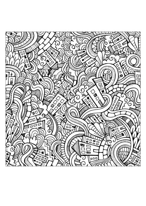 Free Printable Doodle Art Coloring Pages