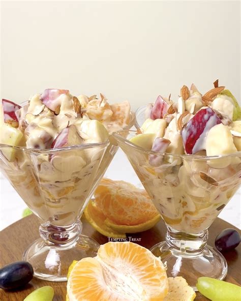 Creamy Fruit Chaat Recipe Iftar Special Recipe Tempting Treat