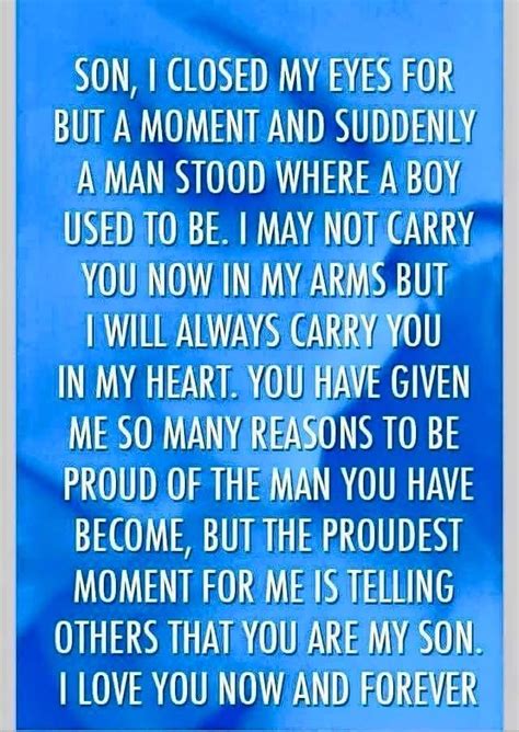 Pin By Lynda Martin On To My Sons Wishes For Mother Son Quotes