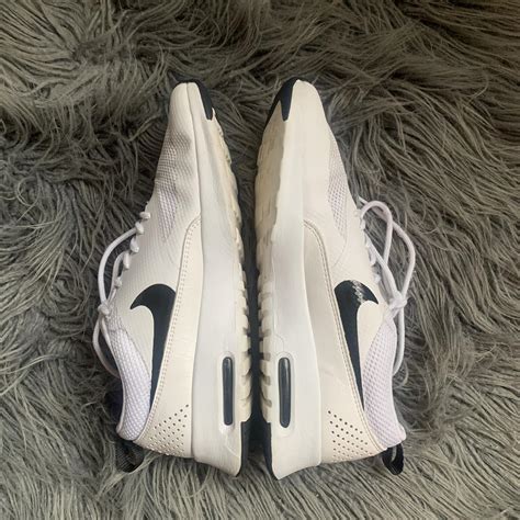 White Nike Air Max Thea. Women’s size US 9 - EU... - Depop