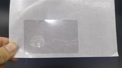 Custom Transparent Protection Id Card Driver License Overlay Hologram