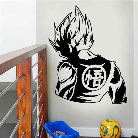 Dragon Ball Z Dbz Goku Super Saiyan Anime Decal Sticker For Car Truck