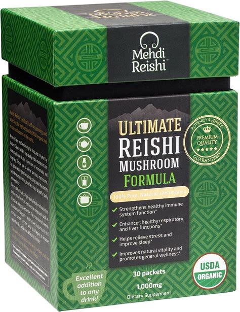 Buy Mehdi Reishi Ultimate Reishi Mushroom Formula Servings