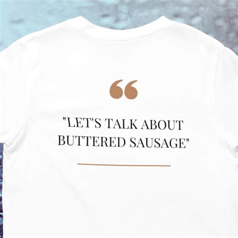 Let's Talk About Buttered Sausage Gary Busey Buttered - Etsy