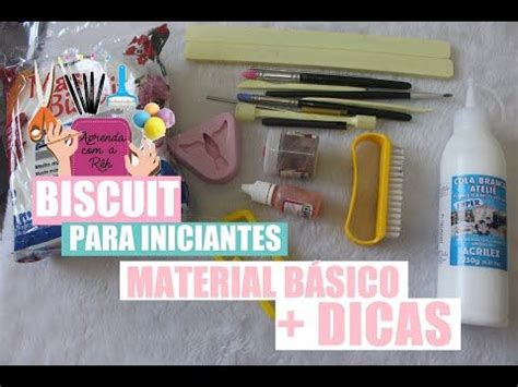 Biscuit Para Iniciantes Material B Sico Youtube Material Youtube