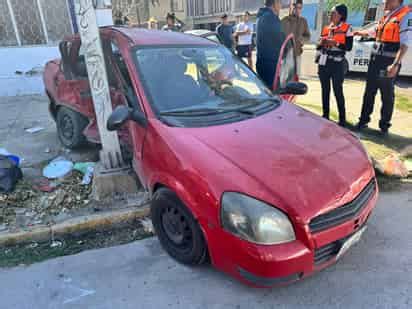 Fuerte choque deja una mujer y dos menores lesionados en Torreón El