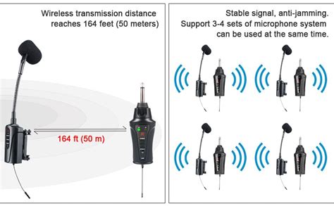 Amazon Mamkoes Vt Violin Microphone Wireless Uhf Gooseneck Pick