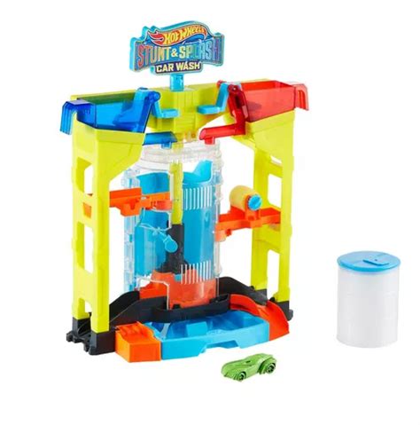 Set De Juego Hot Wheels City Autolavado Color Reveal MercadoLibre