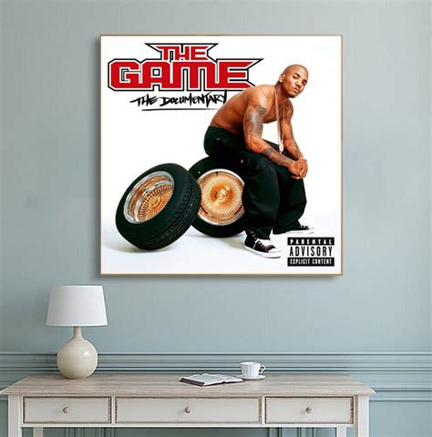 The Game the Documentary Album Cover Art Canvas No Frame - Etsy Israel