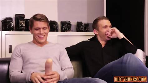 Muscle Gay Dildo With Creampie