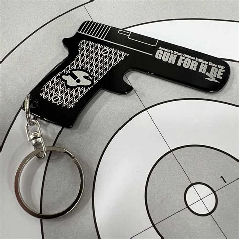 Bottle Opener Keychain | Gun For Hire