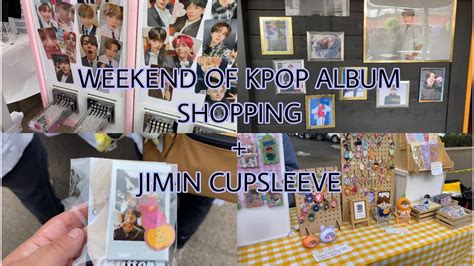 Weekend Full Of Bts Jimin Cupsleeve Events Youtube