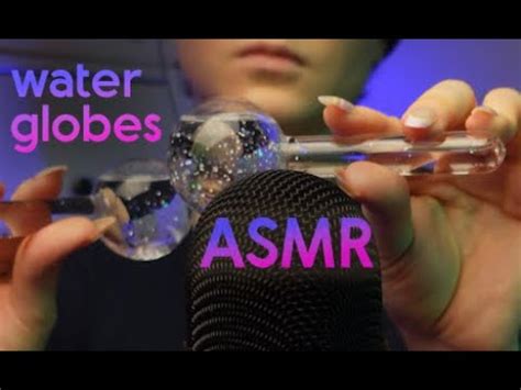 Asmr For Sleep Water Globes Rain In The Background No Talking Youtube