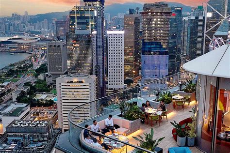 The Six Best Rooftop Bars In Hong Kong