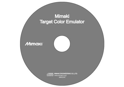 Mimaki Target Color Emulator Software MIMAKI INDIA PRIVATE LIMITED