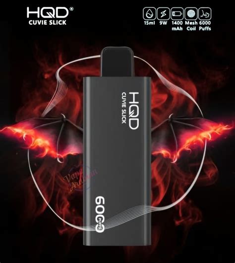 HQD Cuvie Slick 6000 Puffs Best Online Vape Shop In UAE