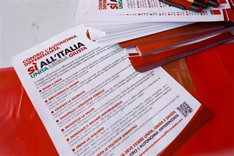 Autonomia Differenziata Marano Referendum Il 30 Luglio Raccolta Firme