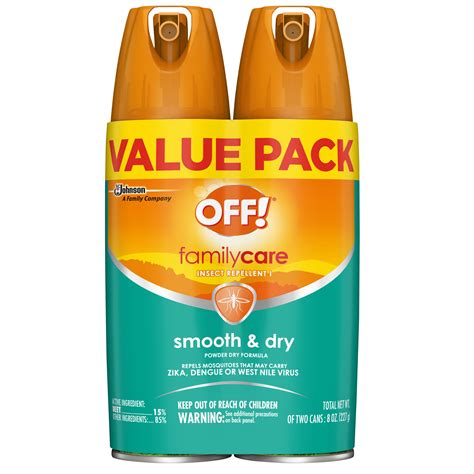 Off! FamilyCare Insect Repellent I, Smooth & Dry - Shop Insect ...