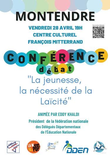 Conférence débat sur la laïcité ville montendre