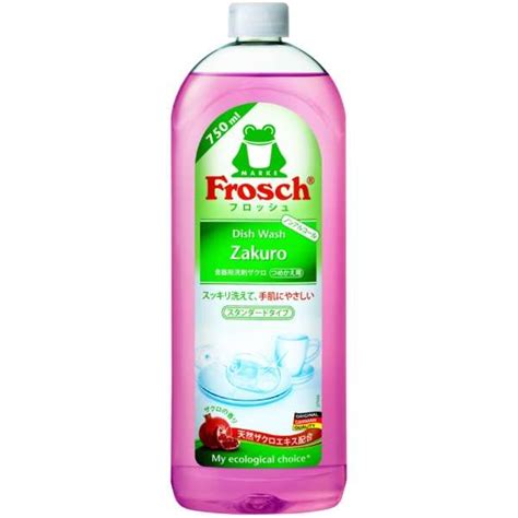 Frosch（フロッシュ）食器用洗剤 つめかえ用 750ml ザクロ 旭化成ホームプロダクツ｜asahi Kasei 通販 ビックカメラcom