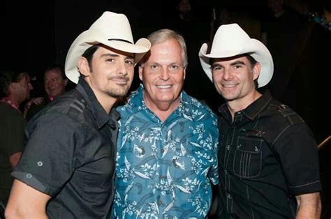 Kenny Chesney Rick Hendrick With Jeff Gordon Brad Paisley Brad