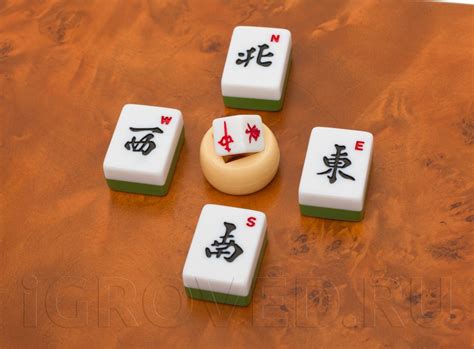 Маджонг (Mahjong) в боксе (корневая древесина), Philos, арт. 3166 ...