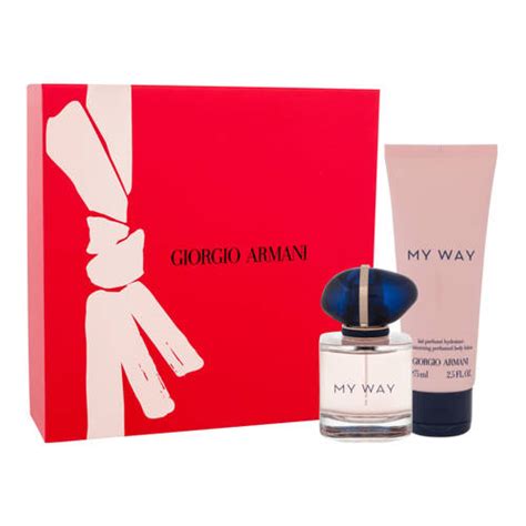 Giorgio Armani My Way Zestaw Woda Perfumowana Ml Balsam Do Cia A