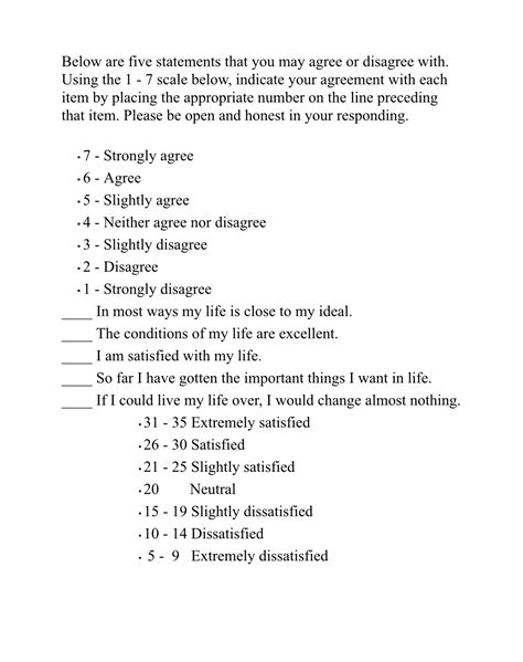 The Satisfaction With Life Scale – Evan Morrison's Blog