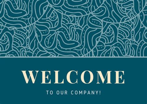 Customize 50 Welcome Card Templates Online Canva